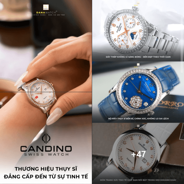 ⌚  BST #CANDINO – ĐẲNG CẤP ĐẾN TỪ SỰ TINH TẾ ⌚