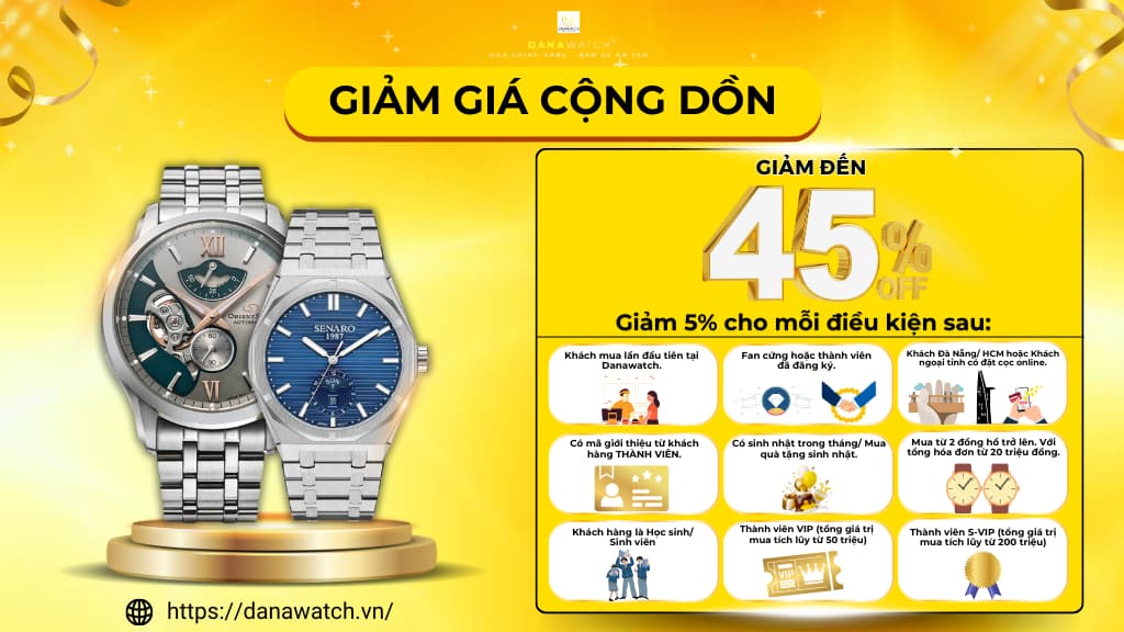 CẬP NHẬT ƯU ĐÃI CỘNG DỒN TỚI 45% MỚI NHẤT – CHỈ CÓ TẠI DANAWATCH