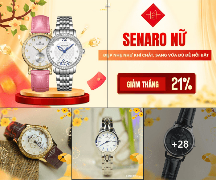 🌸 BST #SENARO NỮ – ĐẸP NHẸ NHƯ KHÍ CHẤT, SANG VỪA ĐỦ ĐỂ NỔI BẬT 🌸 GIẢM THẲNG 21% - 26% 😮